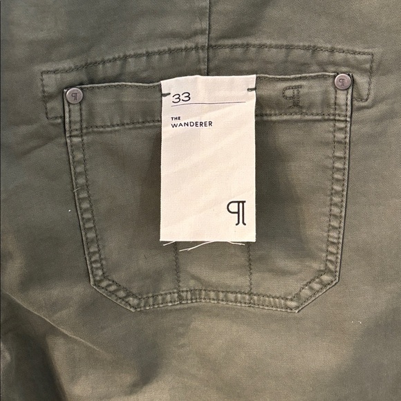 NWT Anthropologie Pilcro The Wanderer Pants in Moss, size 33 - Picture 10 of 13